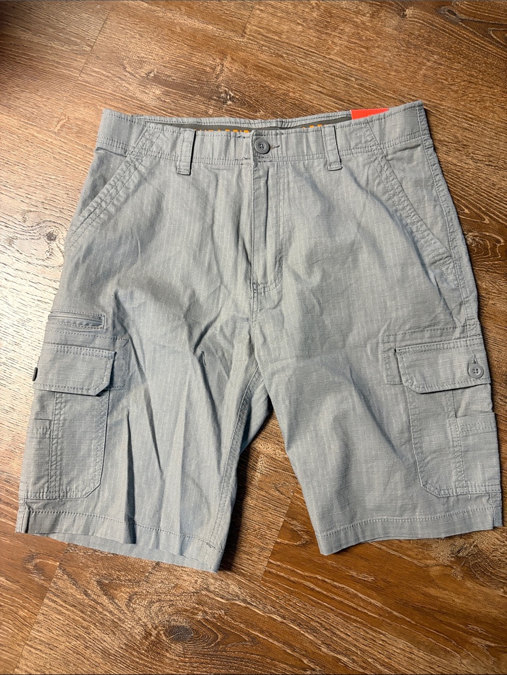Wearfirst Men's Gray Cargo Shorts - Casual Multi-Pocket Design